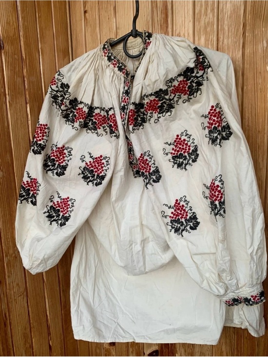 Dresses & Skirts - Ukrainian Vyshyvanka Vintage Dress Woman Clothing Ukraine Old Clothes Rare